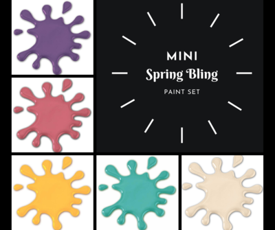 Mini "Spring Bling" Paint Set (5 Colors)