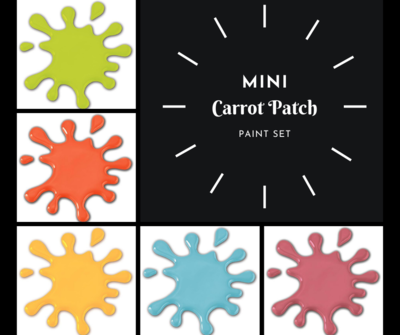 Mini "Carrot Patch" Paint Set (5 Colors)