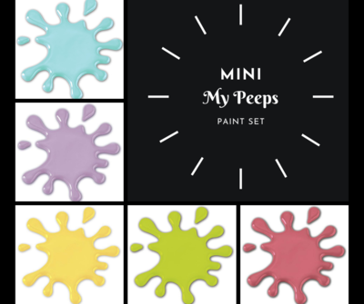 Mini "My Peeps" Paint Set (5 Colors)