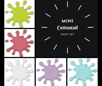 Mini "Cottontail" Paint Set (5 Colors)