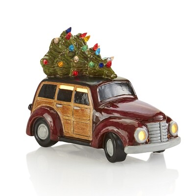 Woody Wagon with Tree