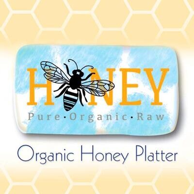 Pure Organic Honey Platter with Project Guide & Paint Kit