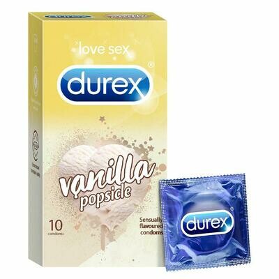 Durex Vanilla Popside Condoms 10Unit