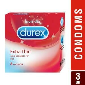 Durex Extra Thin Condoms 3Unit
