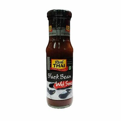 Real Thai Black Bean Wok Sauce 165g