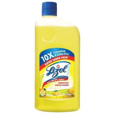 Lizol Disinfectant Cleaner Citrus 975ml
