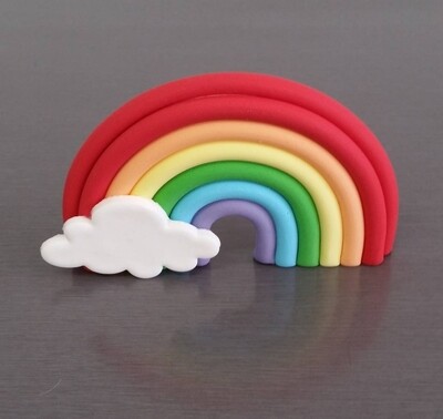 Rainbow Cake Toppers