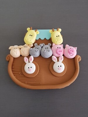 Noah&#39;s Ark Cake Topper