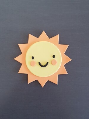 Sun Cake Topper