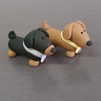Dachshund Cake &amp; Cupcake Toppers