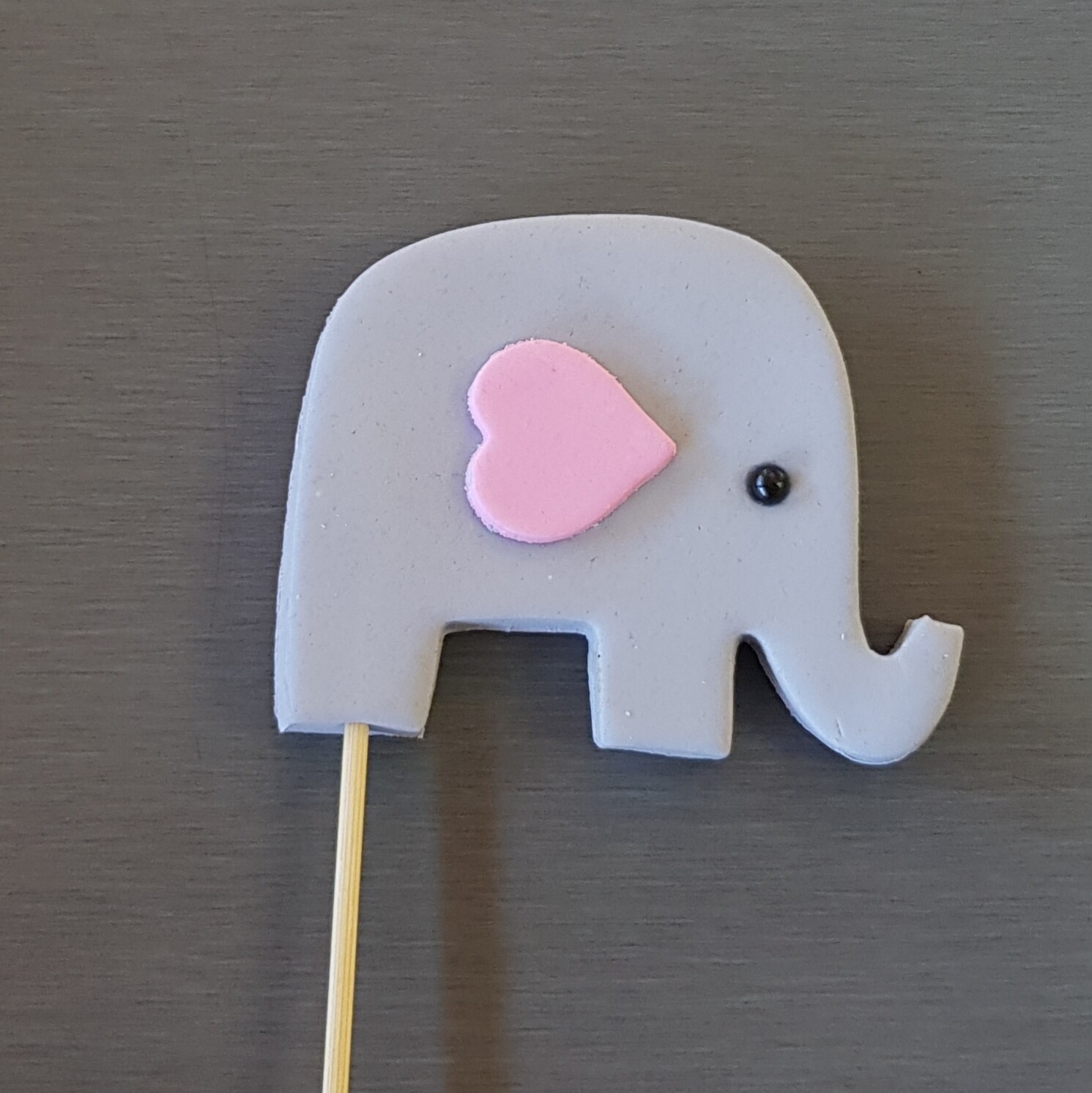 Elephant Cake Topper (Flat style)