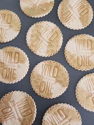 Wild One Cupcake Toppers