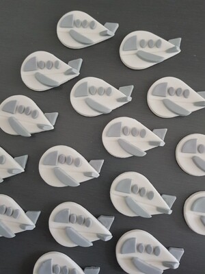 Aeroplane Cupcake Toppers