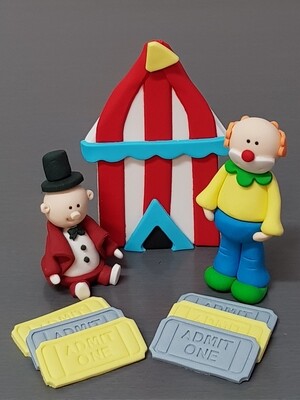 Circus Cake Toppers