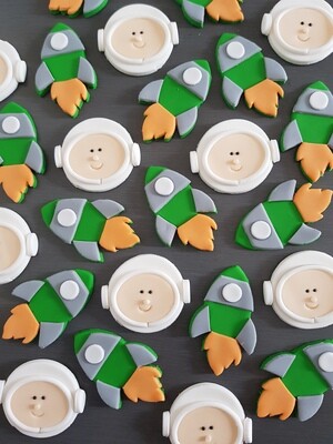 Space Cupcake Toppers