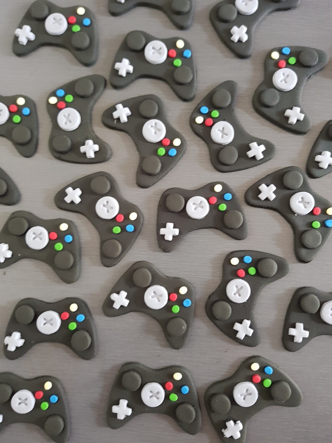 Gaming Controller Cupcake &amp; Cake Toppers