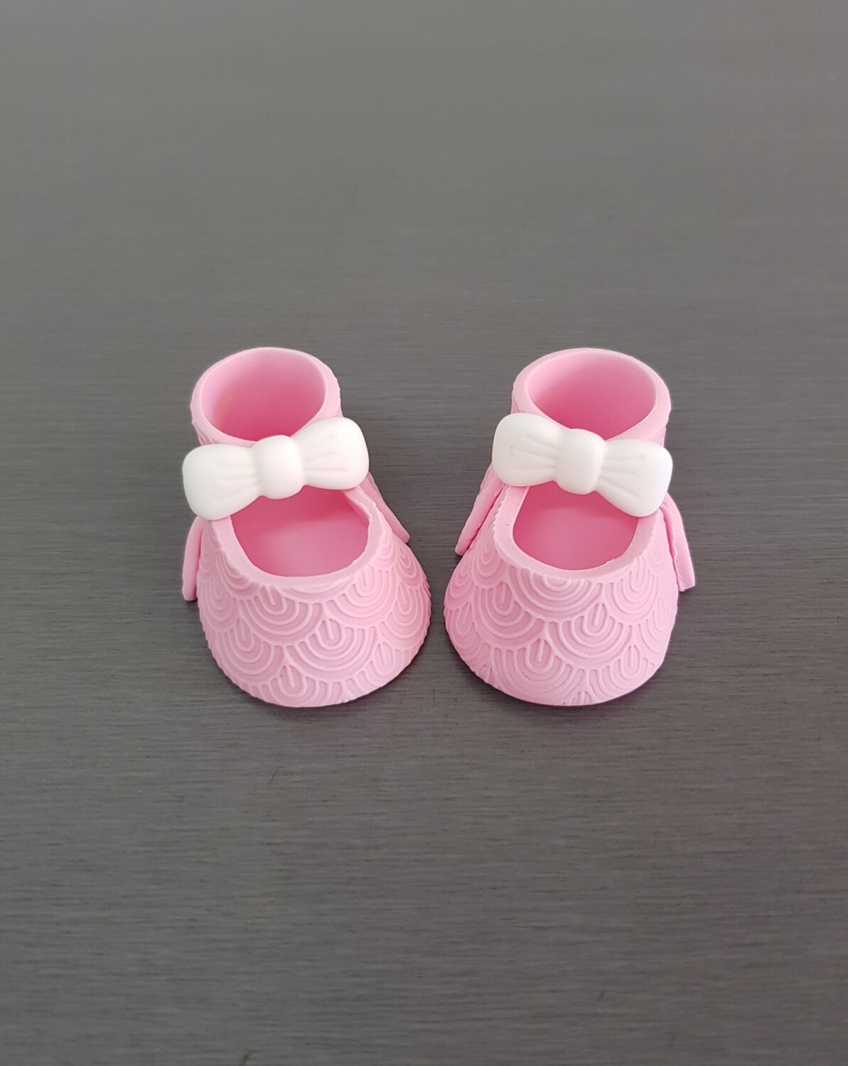 Baby Bootie Cake Toppers, Colour Optiom: Pink