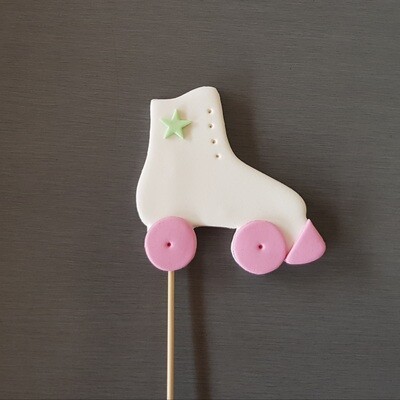 Roller Skate Cake Topper