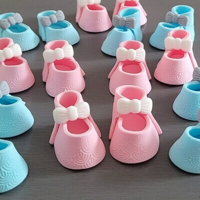 Baby Bootie Cake Toppers