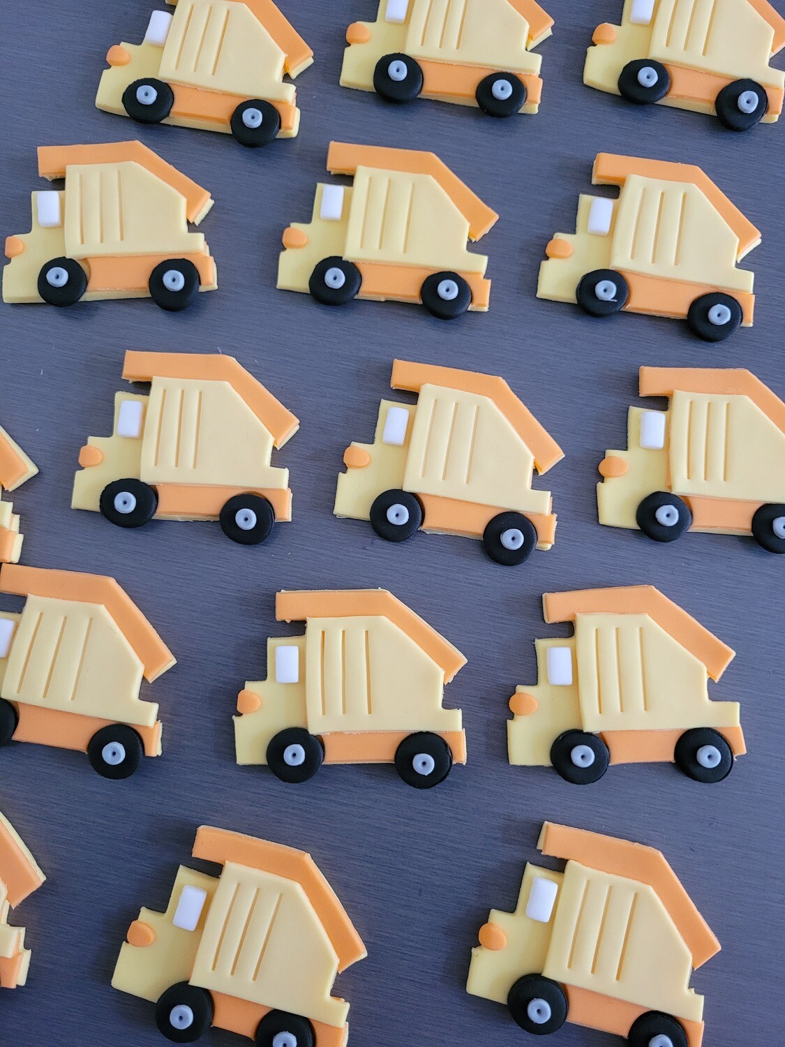 Dump Truck Cupcake Toppers, Select Topper: Dump Truck (1)