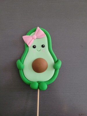 Avocado Cake Topper