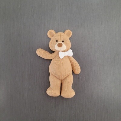 Teddy (Flat Back) Cake Topper