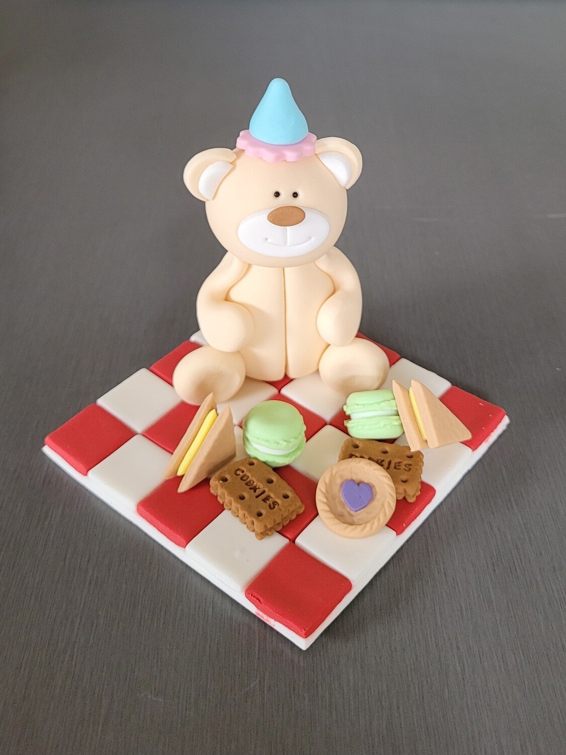 Teddy Bear Picnic Cake Toppers
