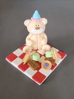 Teddy Bear Picnic Cake Toppers