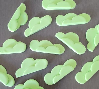 Grass Clump Cake Toppers