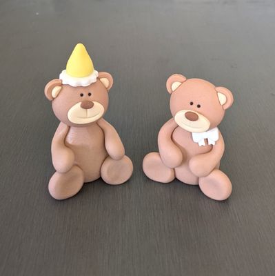Teddy Bear Cake Toppers