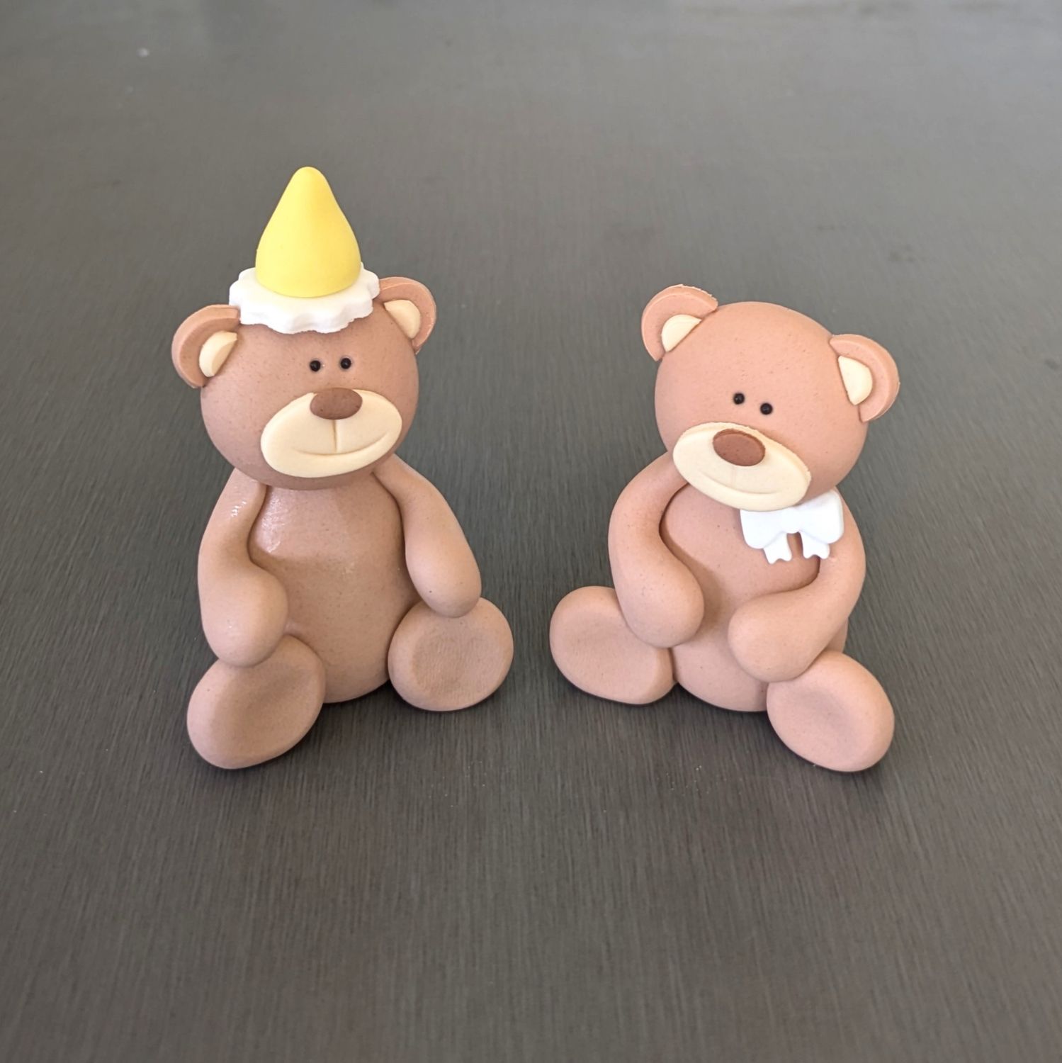 Teddy Bear Cake Toppers