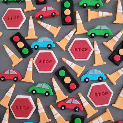 Transport &amp; Car Cupcake and Cake Toppers