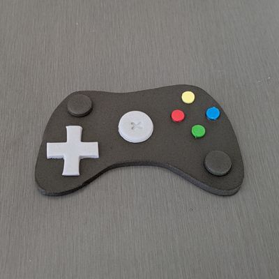 Gaming Controller Cake Topper