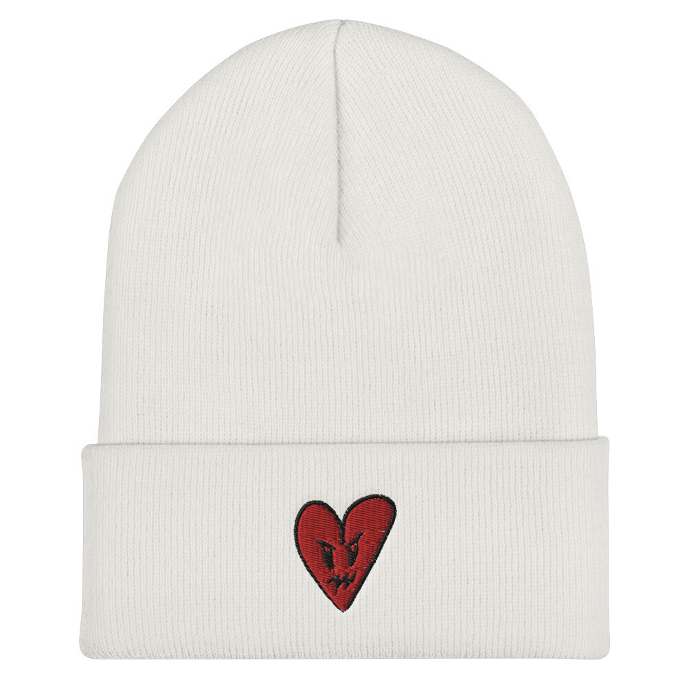 Gorro con borde vuelto ¨Love Hurts¨