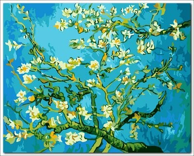 Almond Blossom by Vincent Van Gogh 