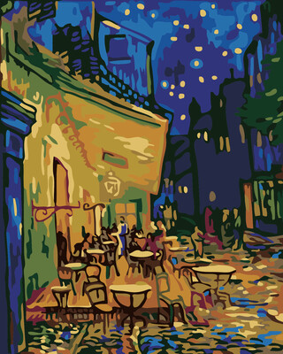 Café Terrace by Vincent Van Gogh Café Terrace by Vincent Van Gogh