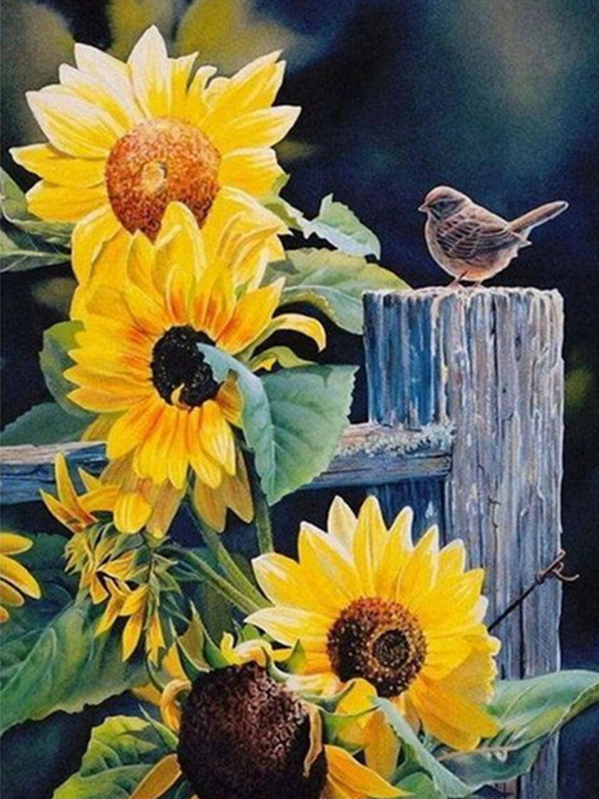 Diamond Painting- Sunflowers