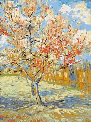 Peach Tree by Vincent Van Gogh