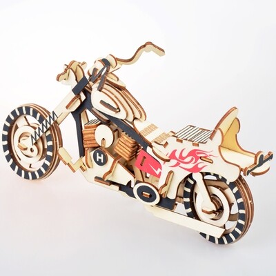 3D Wood Craft Assemble Kits