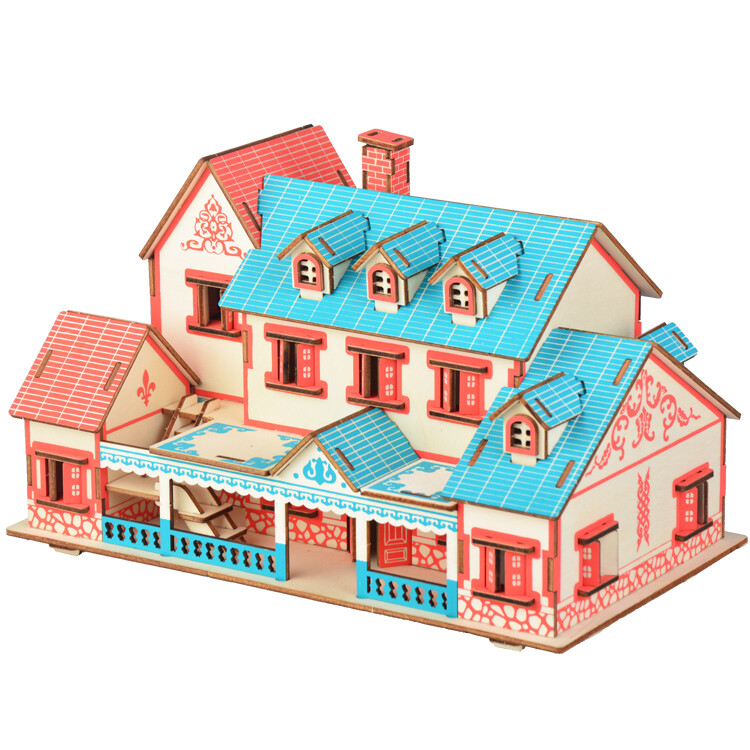 DIY 3D Wooden Puzzle- Narat Villa