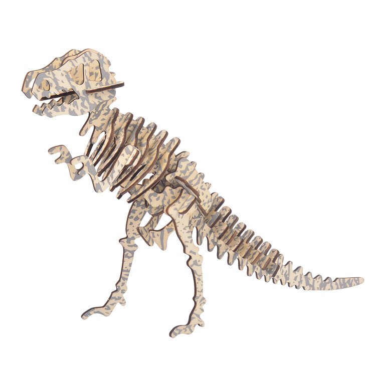 DIY 3D Wooden Puzzle- T-Rex