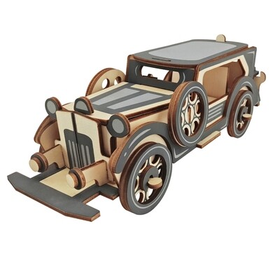 DIY 3D Wooden Puzzle- V8 Model