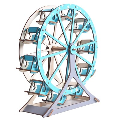 DIY 3D Wooden Puzzle- Ferris Wheel