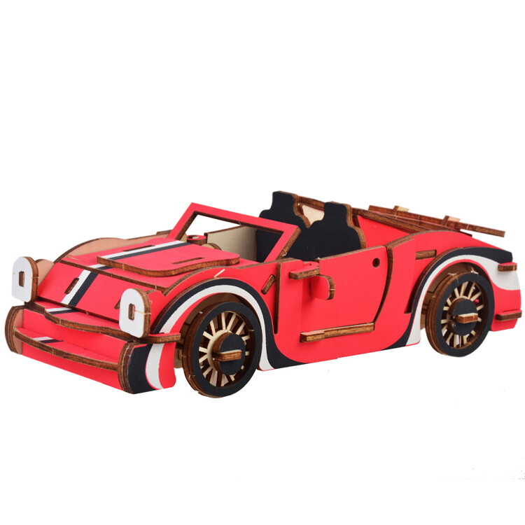 DIY 3D Wooden Puzzle- Chariot of Fire