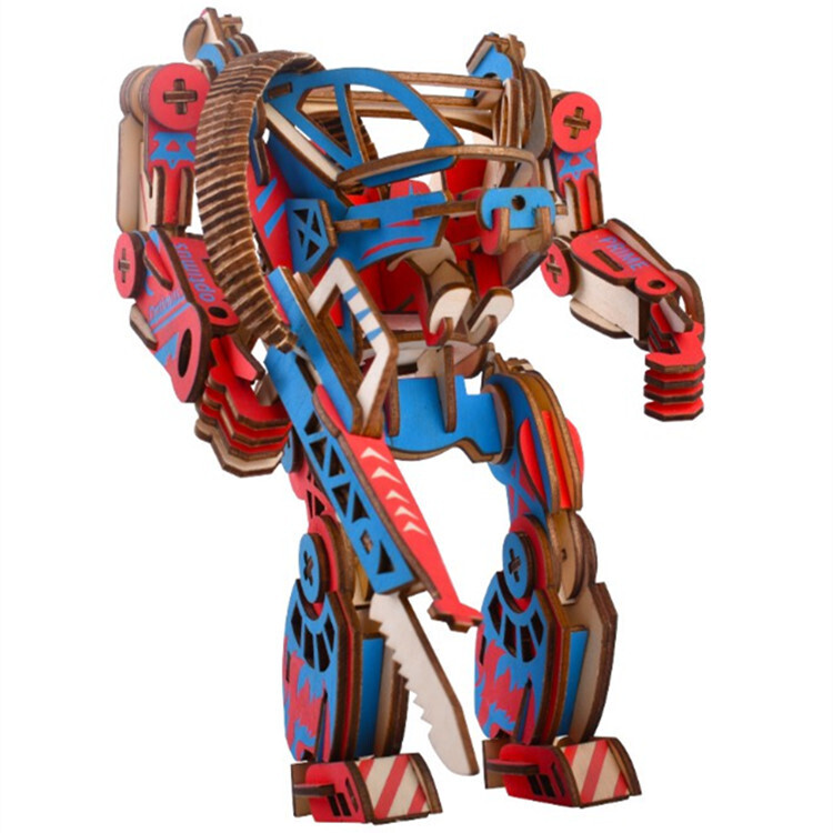 DIY 3D Wooden Puzzle- AMP Powersuit