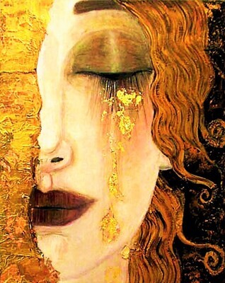 Diamond Painting- 	Golden Tears by Gustav Klimt