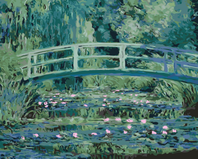 Water Lilies and Japanese Bridge by Oscar-Claude Monet Water Lilies and Japanese Bridge by Oscar-Claude Monet