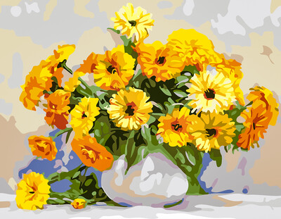 Diamond Painting- Vase of Daisies Diamond Painting- Vase of Daisies