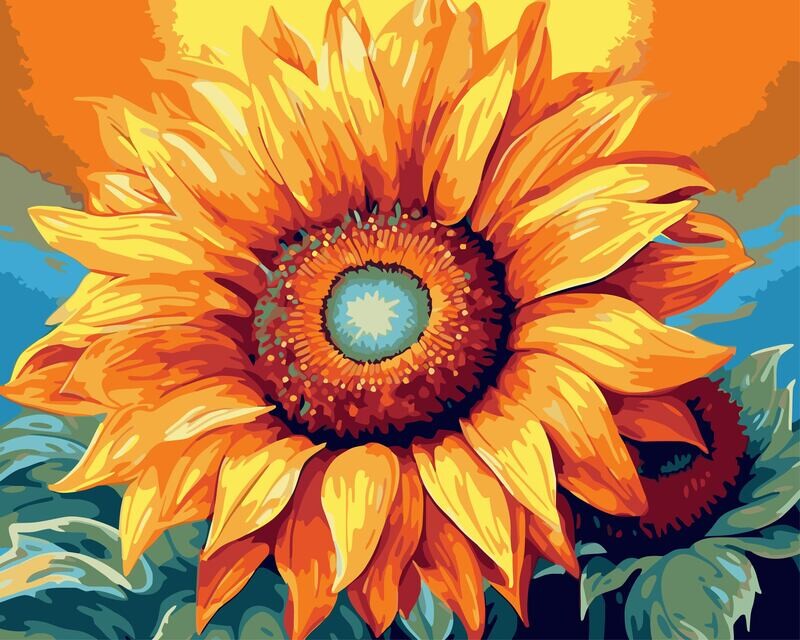 Sunflower Closeup