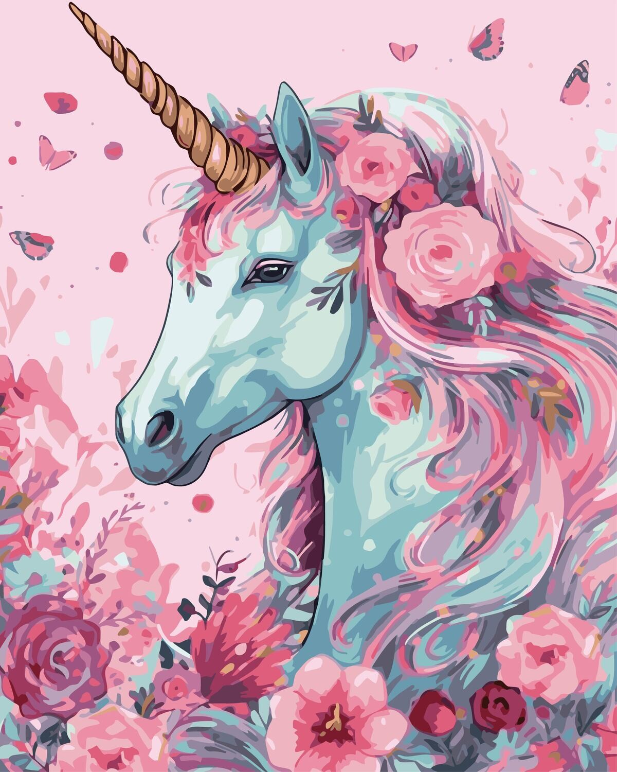 Unicorn in Pink